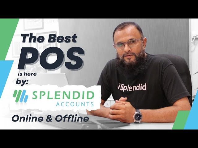 The Best Point of Sale by Splendid Accounts that works Online and Offline | Splendid Accounts